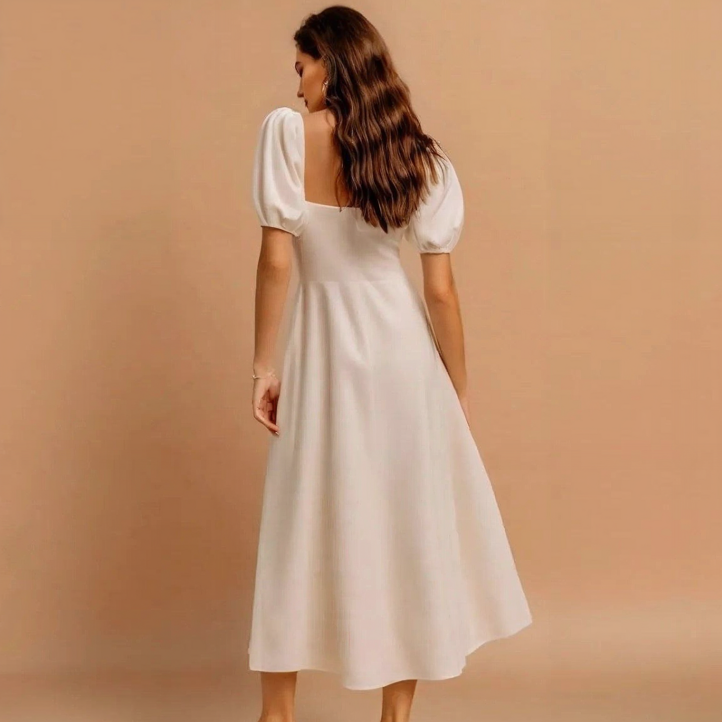 Calm horizon twill dress