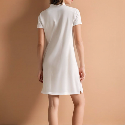 Sunlit path Polo Short dress