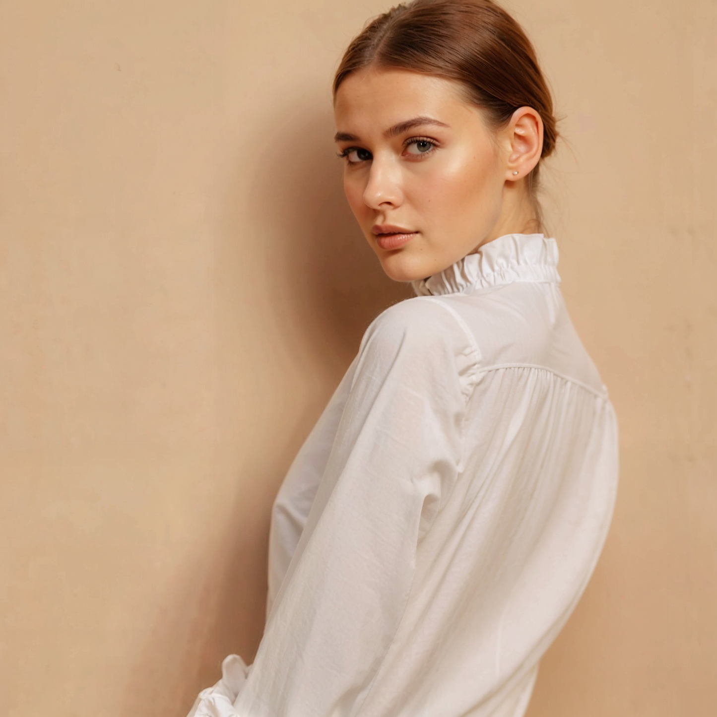 Gentle Mist Frill Shirt
