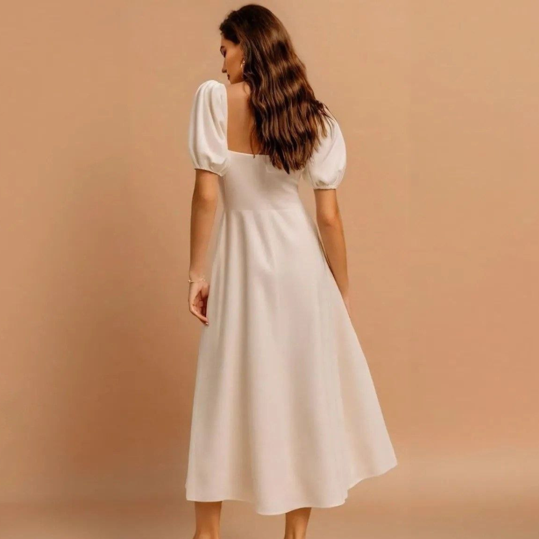 Calm horizon twill dress